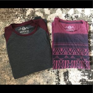 2 men’s American rag Cie XL